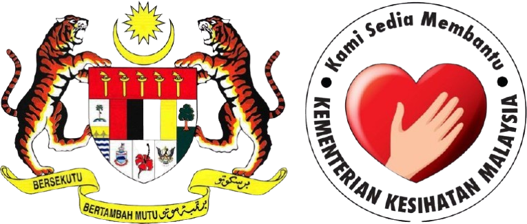 Official logo of Kementerian Kesihatan Malaysia, trusted client of DotDash Technologies's IT solutions.